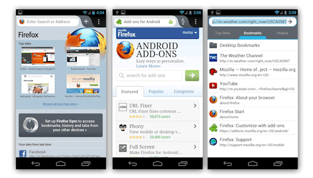 Die besten Browser für Android kurz vorgestellt