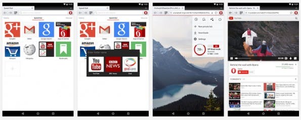 Android-Browser: Opera bietet verschiedene Browser-Apps an. (Screenshot: Play-Store)