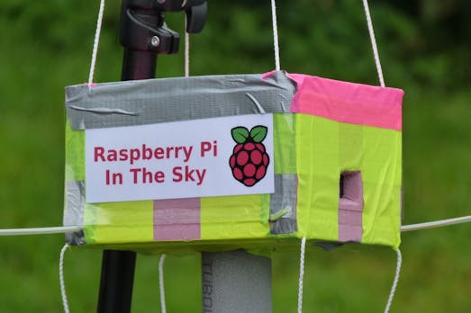 Raspberry Pi (fast) im Weltraum