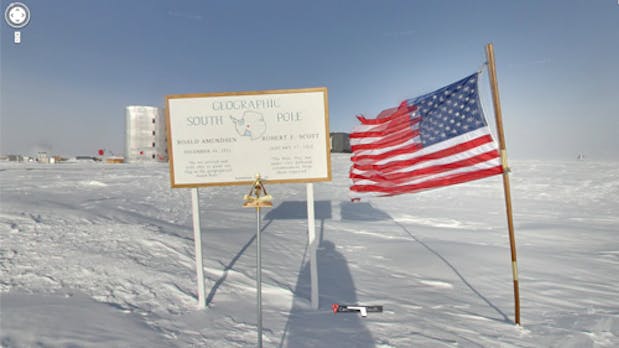 Google Street View jetzt auch am Südpol