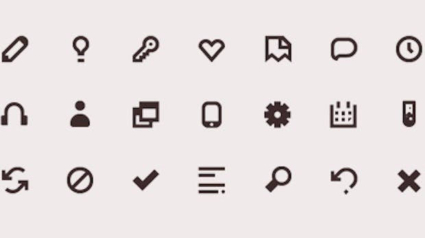 10 kostenlose Mini-Icon-Sets für Webdesigner