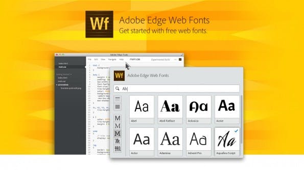 Adobe Edge Web Fonts Featured