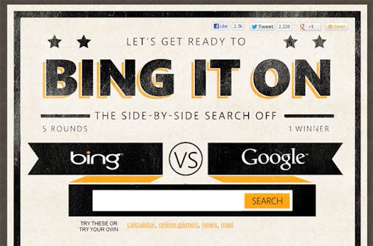 Mach den Test: Bing vs. Google – Wer gewinnt im Direktvergleich?