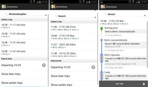 Google-Maps-S-Bahn