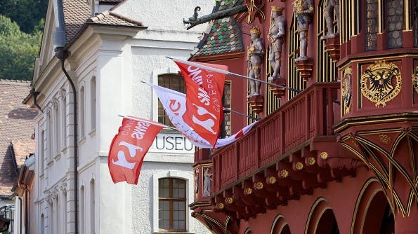 Historisches Kaufhaus in Freiburg