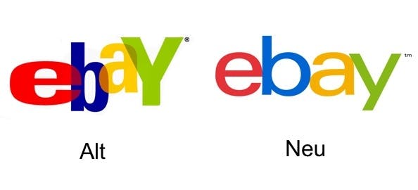 neues ebay-logo vergleich