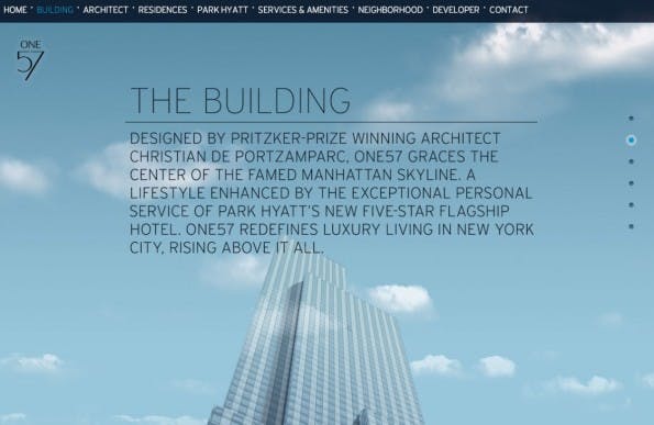 Ein Skyscraper im digitalen Portrait: One57.