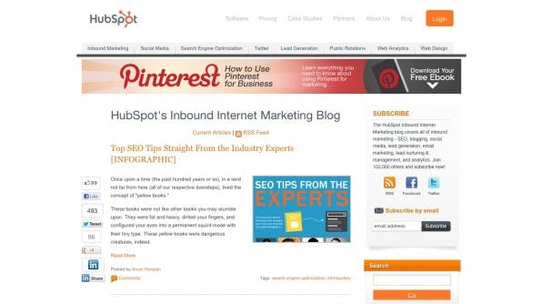 Corporate Blogs HubSpot