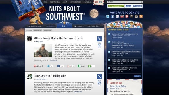 Corporate Blogs Southwest Airlines