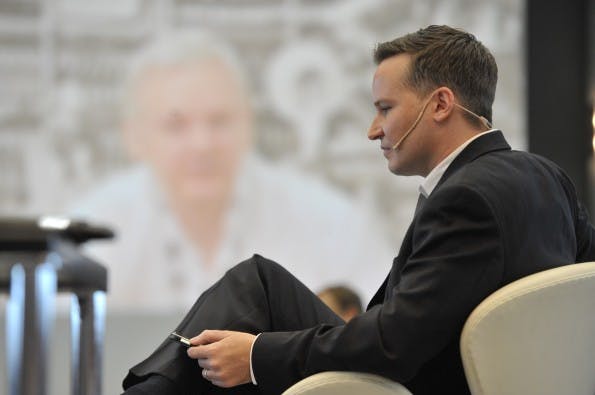 Julian Assange und Richard Gutjahr, ConventionCamp 2012