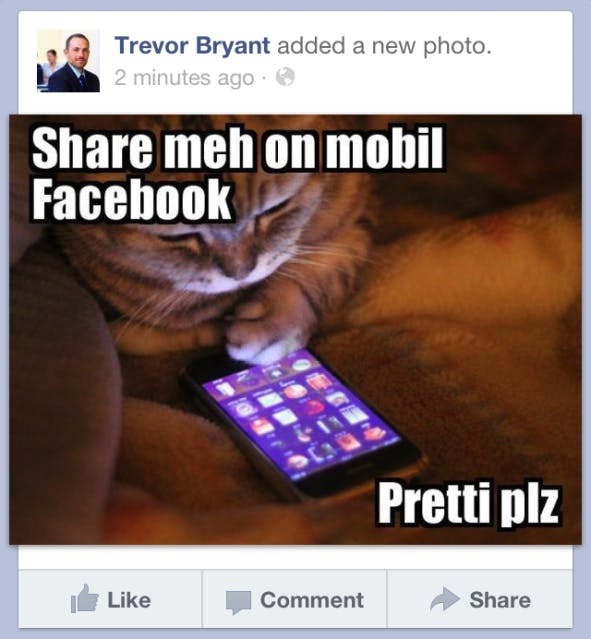 facebook share button