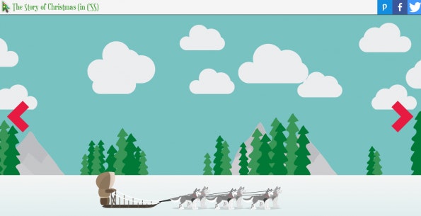 CSS3 Schlittenhunde