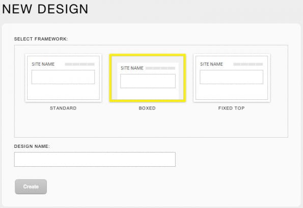 Bootstrap Designer Vorlagen