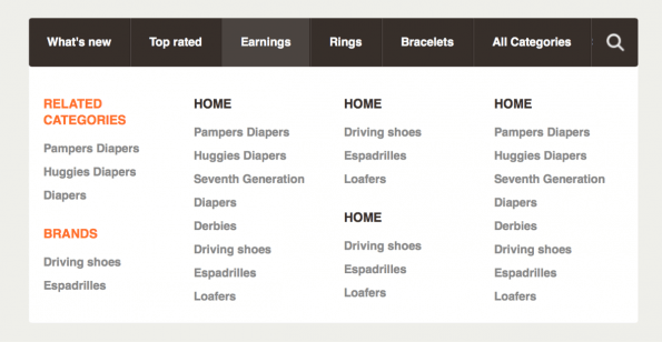 CSS3 Dropdown Menu