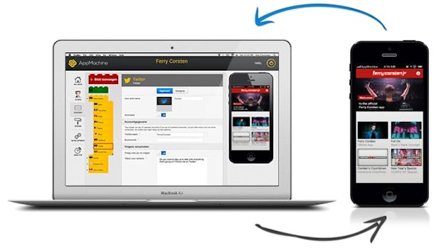 AppMachine: Ohne Vorkenntnisse schicke iOS- und Android-Apps entwickeln