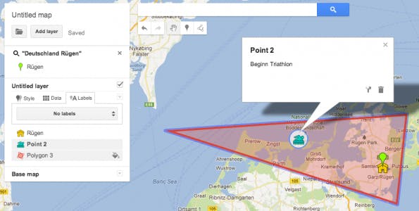 Google Maps Engine Lite - Beispiel Google Maps Engine Lite - Beispiel