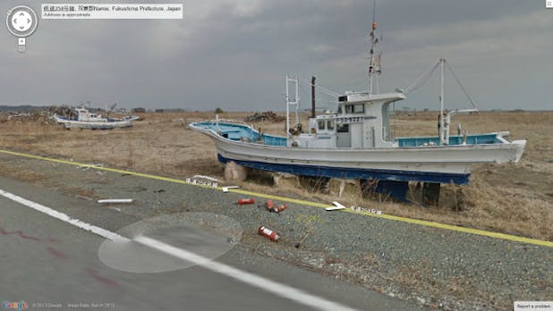 Google Street View: Blick in die Todeszone nach Fukushima-Katastrophe