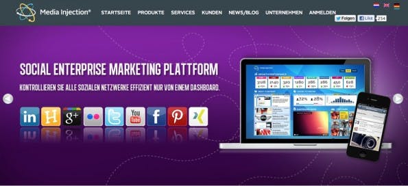 Media Injection richtet sich vor allem an Unternehmen.