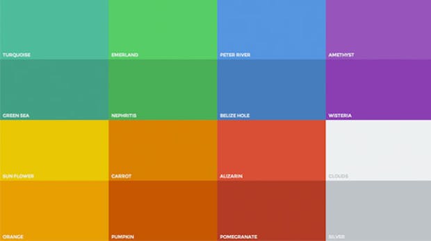 Die richtigen Farben fürs Flat-Design