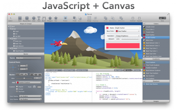 Der von WebCode erzeugte Code ist ordentlich und übersichtlich.