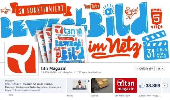 Die Faceook-Richtlinien für Seiten beinhalten viele verschiedene Vorgaben, welche nun stärker durchgesetzt werden sollen. (Screenshot: t3n-Magazin Facebook-Seite)