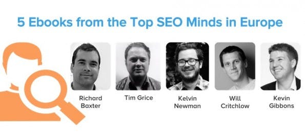 Fünf kostenlose E-Book rund um SEO liefert Hubspot. (Screenshot: hubspot.com)
