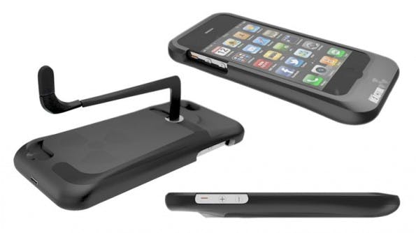 Das iPhone-Ladegeräte Reactor iPhone 5 Case ist vielmehr eine Ladehülle. Ob in nächster Zeit produziert wird, ist noch nicht garantiert. (Bild: crowdsupply.com)