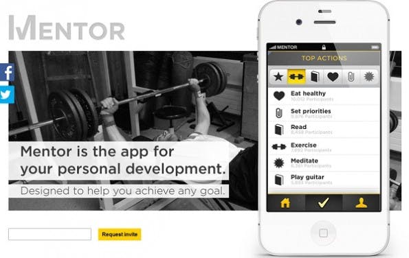 Mentor - Die Motivationsapp(Screenshot: Mentor)