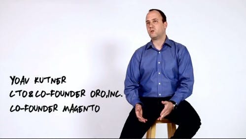 Yoav Kutner - Mitgründer von Magento (Screen: Oro)