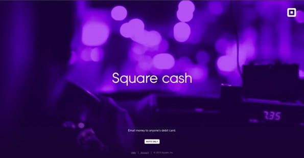 Mit „Cash“ will das Unternehmen Square ein neues, simples Bezahlverfahren etablieren. (Screenshot: square.com/cash)