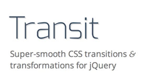 Transit: CSS-Transitions und -Transformationen für jQuery