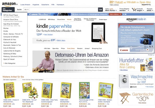 Amazon: Das Mekka für Online-Shopper – für viele die erste Anlaufstelle
