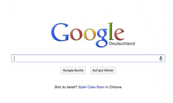 So simpel und selbsterklärend: Google – elementares Nutzerbedürfnis in elementarem Design