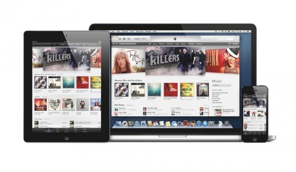 So sieht iTunes Radio aus. (Bild: Apple)