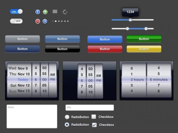 Keynotopia bietet eine Reihe von kostenpflichtigen Templates für das Prototyping mit Präsentationssoftware. (Screenshot: Keynotopia)