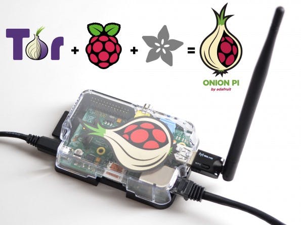 Der Onion Pi ist ein kleiner WLAN-Access-Point, welcher den gesamten Datenverkehr über das Tor-Netzwerk anonymisiert. (Bildquelle: Adafruit.com)