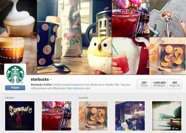 Starbucks-Profil-Instagram Starbucks-Profil-Instagram