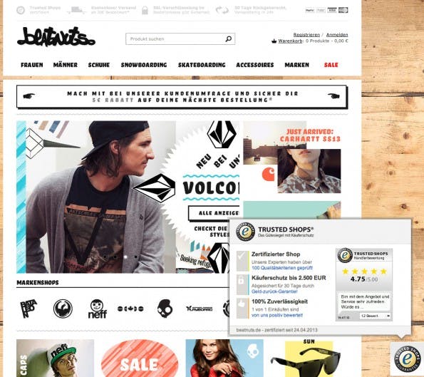 (Screenshot: Trusted Shops)
