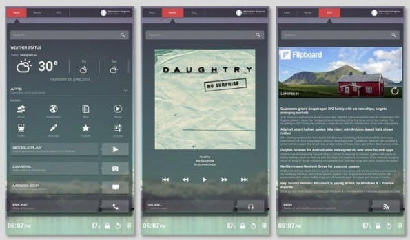 Buzz: Screens wie dieser lassen sich in sekundenschneller herunterladen und nutzen. (Screenshot: Homepack Buzz)