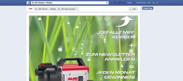 Facebook: Gewinnspiele könne in Zukunft auch ohne Apps realisiert werden. (Screenshot: Facebook)