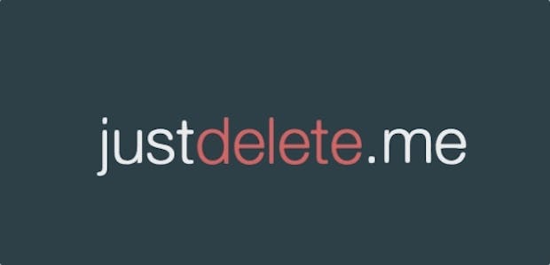 Justdelete.me hilft euch beim Löschen von Onlinekonten