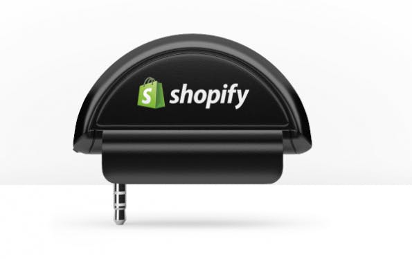 Shopify POS: Das Kartenleser-Dongle für das iPad. (Screenshot: Shopify)