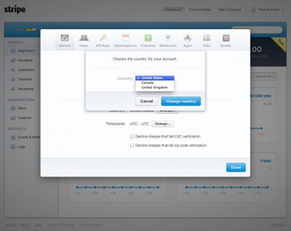 (Screenshot: Stripe)