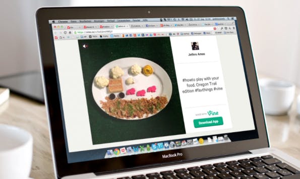 Kreative Clips auf Vine: Bitte mehr davon! (Screenshot: Jethro Ames-Vine / Placeit.Brezzi)