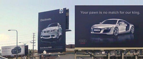 Es folgte die Antwort Antwort von Audi, die mit viel Geschick für Aufmerksamkeit sorgte. (Quelle: Quora)