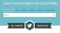 Topsy Twitter Tool