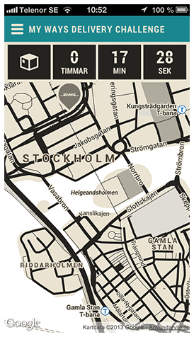 Innenansicht der MyWays-App. (Screenshot: MyWays.com)