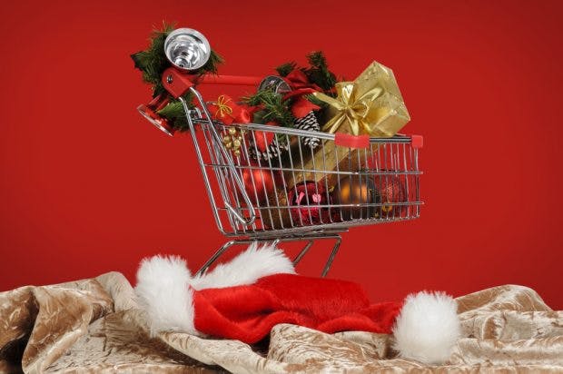 shopping weihnachten