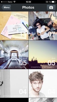 Mit Slogger füllt sich das digitale Tagebuch schnell mit Inhalten aus Instagram, Facebook und Co.