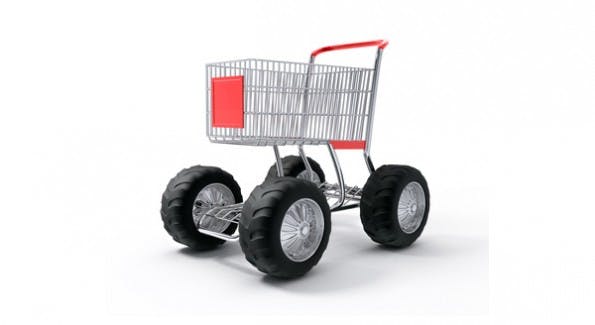 Weg von den Verkaufskanälen - Der Einkaufswagen steht jetzt überall? (Foto: © LoopAll - Fotolia.com)